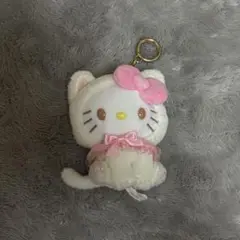 ハローキティ ぬいぐるみマスコット キーホルダー付き