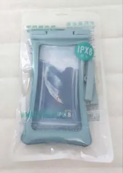 スマホ防水ケース 　 アッシュブルー