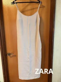 ZARA ベージュ キャミワンピース XS