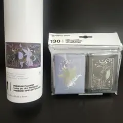 海外ポケモンセンター エーフィ&ブラッキー プレイマット デッキシールド