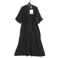 24AW ENFOLD STRING DRAPE-DRESS タグ付 ワンピース