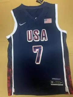 【即日発送】 USA バスケットボールジャージ 7 M