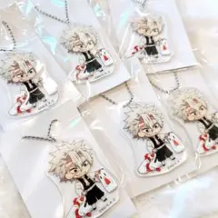 【匿名配送】鬼滅の刃 ローソン限定 アクリルキーホルダー 不死川実弥 6点セット