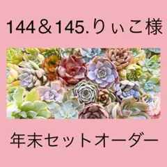 144＆145.りぃこ様専用