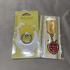 るぅとくん 勲章ブローチ スマホリング セット