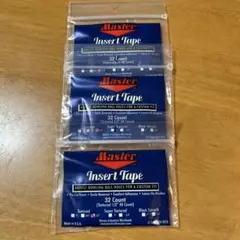 インサートテープ１／２インチ(３セット)、Master