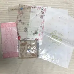 ピーターラビットハンカチ2枚セットボールペンクおまけつきクリアファイルショッパー