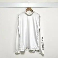 Kappa ITALIA ランニングウェア LL 白 モックネック ゆったりのサムネイル