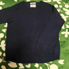 ZARA Girls ニットセーター 140cm ネイビー