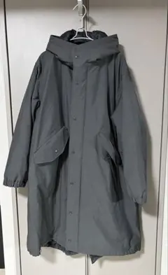 ユニクロ エンジニアドガーメンツ パフテックブーデッドコート グレー XL