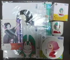 一番くじ ワンピース 華ノ幕 C～F賞 まとめ売り ロビン ハンコック 小紫