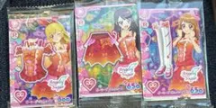 アイカツ！ セブンイレブン　キャンペーン　ガーリーデビルコーデ 3種