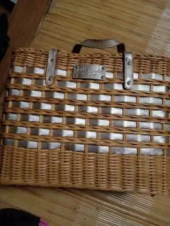 Kate Spade かごバッグ ベージュ ゴールド