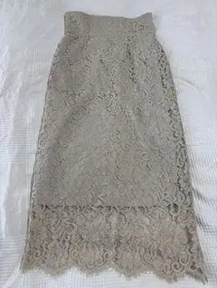 NOBLE リバーレースIラインスカート