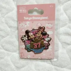 東京ディズニーランド 37周年　ピンバッジ 新品未使用