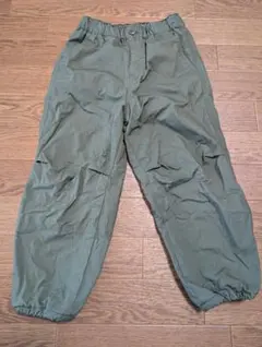 UNIQLO キッズ 暖パンツ 110cm グリーン