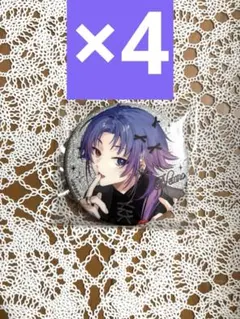 18TRIP エイトリ spoon 2Di 全サ グリッター缶バッジ 夜半子タろ