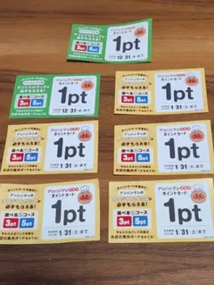 アンパンマンクラブ7ポイント