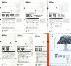 新品未使用】進研模試総合学力記述模試 2025年度7月解答解説付 
