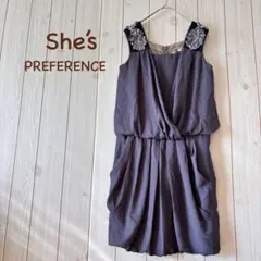 ＊She′s PREFERENCE シーズ プレフェレンス＊パーティードレス M