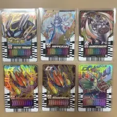 仮面ライダーガッチャード限定EXカード6枚セット