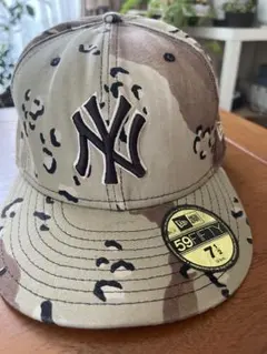 New Era 59FIFTY 迷彩キャップ 7 1/2