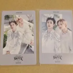 straykids スキズ バンチャン アイエン maniac フォトカード