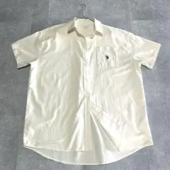 U.S. POLO ASSN. 半袖シャツ F クリーム色　オーバーサイズのサムネイル