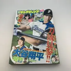 週刊ヤングジャンプ 2015年 No.17 大谷翔平 表紙 - メルカリ