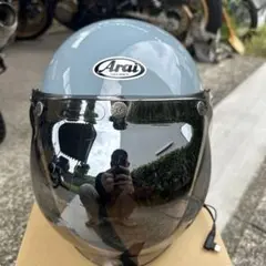 Arai ラパイドネオ アイスブルー ミラーシールド付き - メルカリ