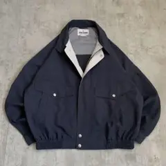 vintage ブルゾンジャケット　短丈　シワ加工　アメカジ　シティーボーイ