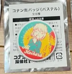 名探偵コナン コナン探偵社 缶バッジ 灰原哀