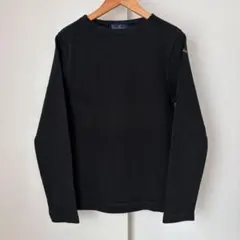 Le Minor ルミノア　バスクシャツ　サイズ1　 ブラック　フランス製