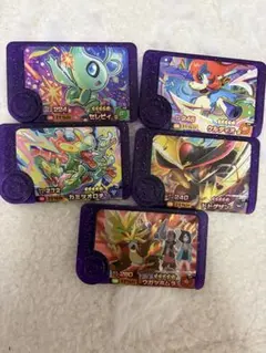 ポケモンフレンダ　ピック⑤枚セット（＾◇＾）