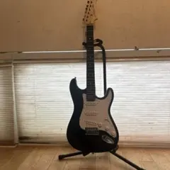 エレキギター ストラトキャスタータイプ ブラックのサムネイル