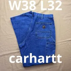 美品　良色　カーハート　ペインターパンツ　デニム　carhartt W38