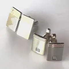 Guy Larocheシルバー＆ゴールドカラー★カフリンクス 2セット