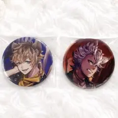 ツイステ 寮服 缶バッジ ラギー ジャック 2点セット