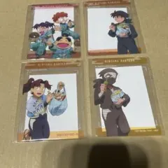忍たま乱太郎 クリアカード 4枚セット　ファミマ
