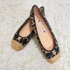 MODE ET JACOMOLe ciel d'or フラットパンプス 23.5