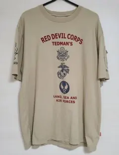 TEDMAN'S テッドマン Tシャツ ミリタリー アメカジ サイズ44のサムネイル