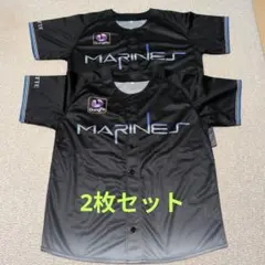 千葉ロッテマリーンズ BLACK SUMMER ユニフォーム 2026涼感タオル