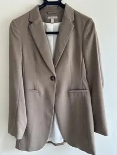 H&M テーラードジャケット ベージュ レディースのサムネイル