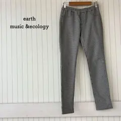 アースミュージック レギンスパンツ ストレッチ スキニー 千鳥柄 白黒 美品のサムネイル