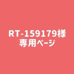RT-159179様専用