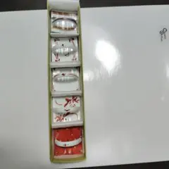 箸置き 5点セット 陶器 和風デザイン