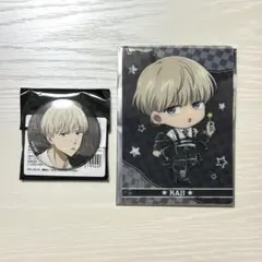 WIND BREAKER ロックレザー 梶蓮 缶バッジ クリアカード