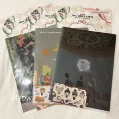 【3点セット】一番くじ ミセスグリーンアップル H賞 A4ファイル＆ステッカー