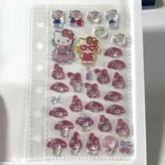 【正規品】ハローキティ マイメロ ボンボンドロップシール ミニ おすそ分け