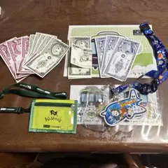 KidZania ネックストラップとカードホルダー、財布　60キッゾ　セット